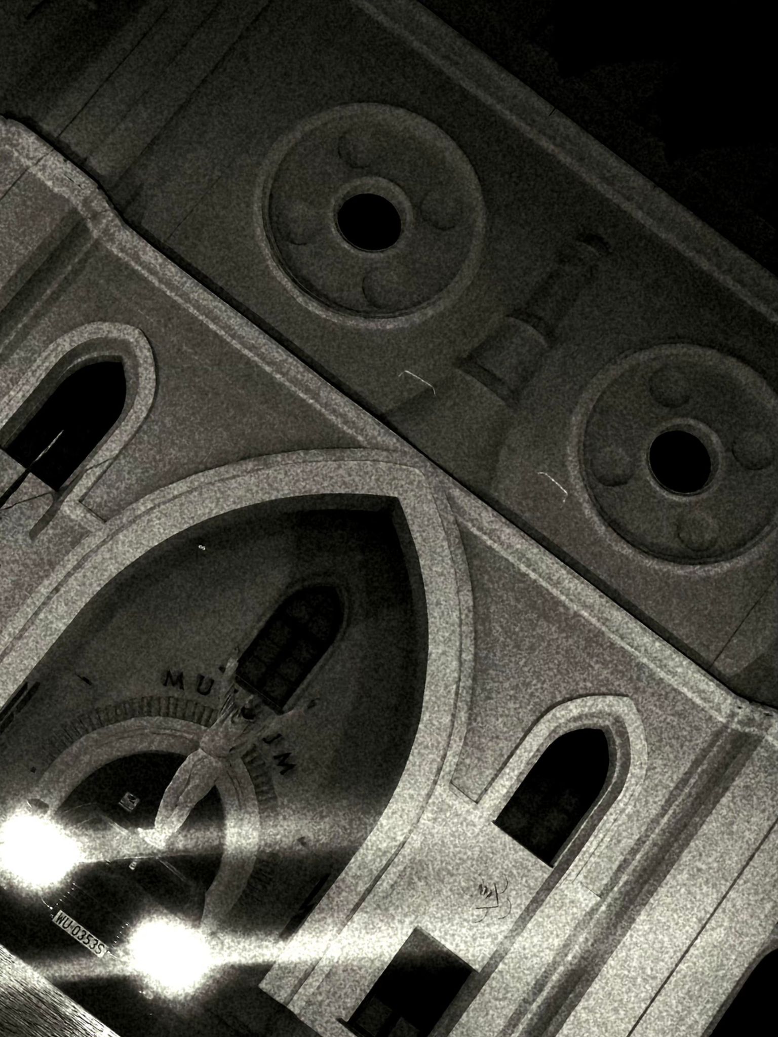 Architektura mijana na trasie rolkarskiej